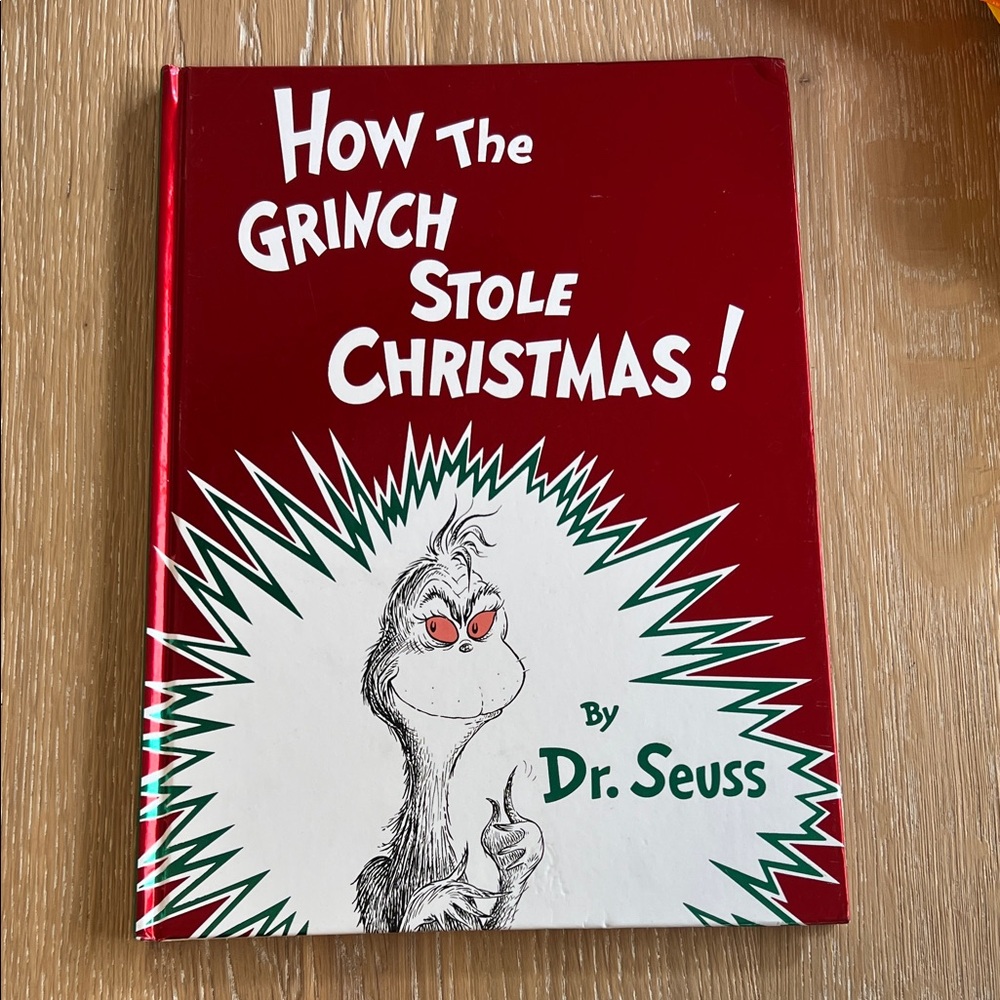 🎄💚CLASSIC BOOK “HOW THE GRINCH STOLE CHRISTMAS” DR SEUSS💚🎄